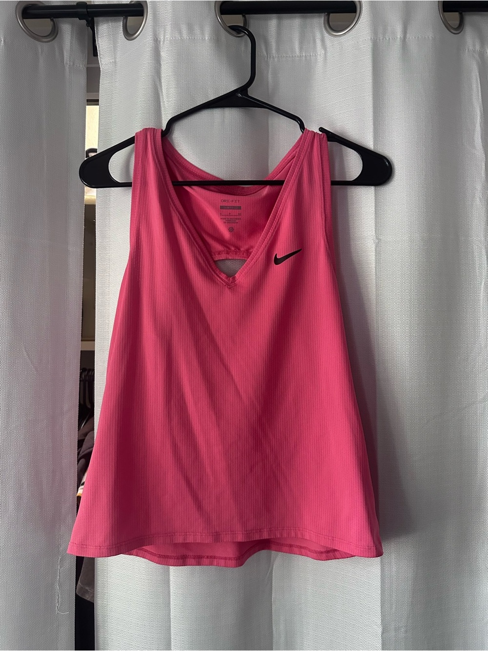 Nike Dri-FIT Slim Fit Training Tank Top Pink - Women's Size Small